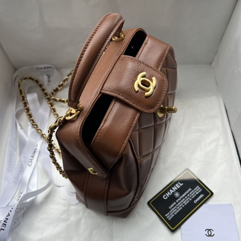 Ch**el top handle bags